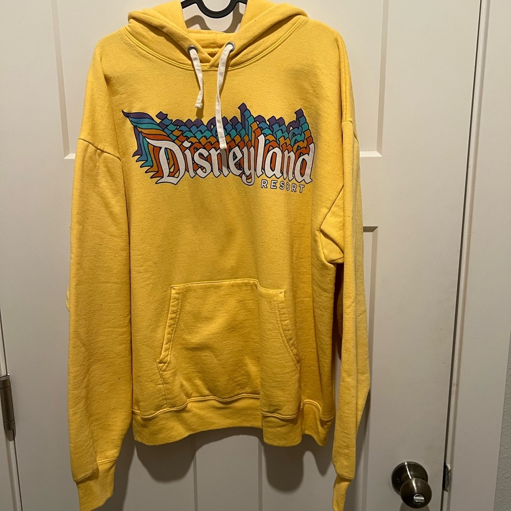 Yellow Disneyland Resort yellow hoodie